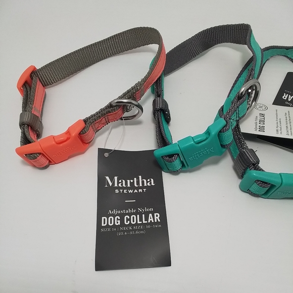 Martha Stewart Nylon Dog Collar Sz Small NWT - Picture 14 of 14